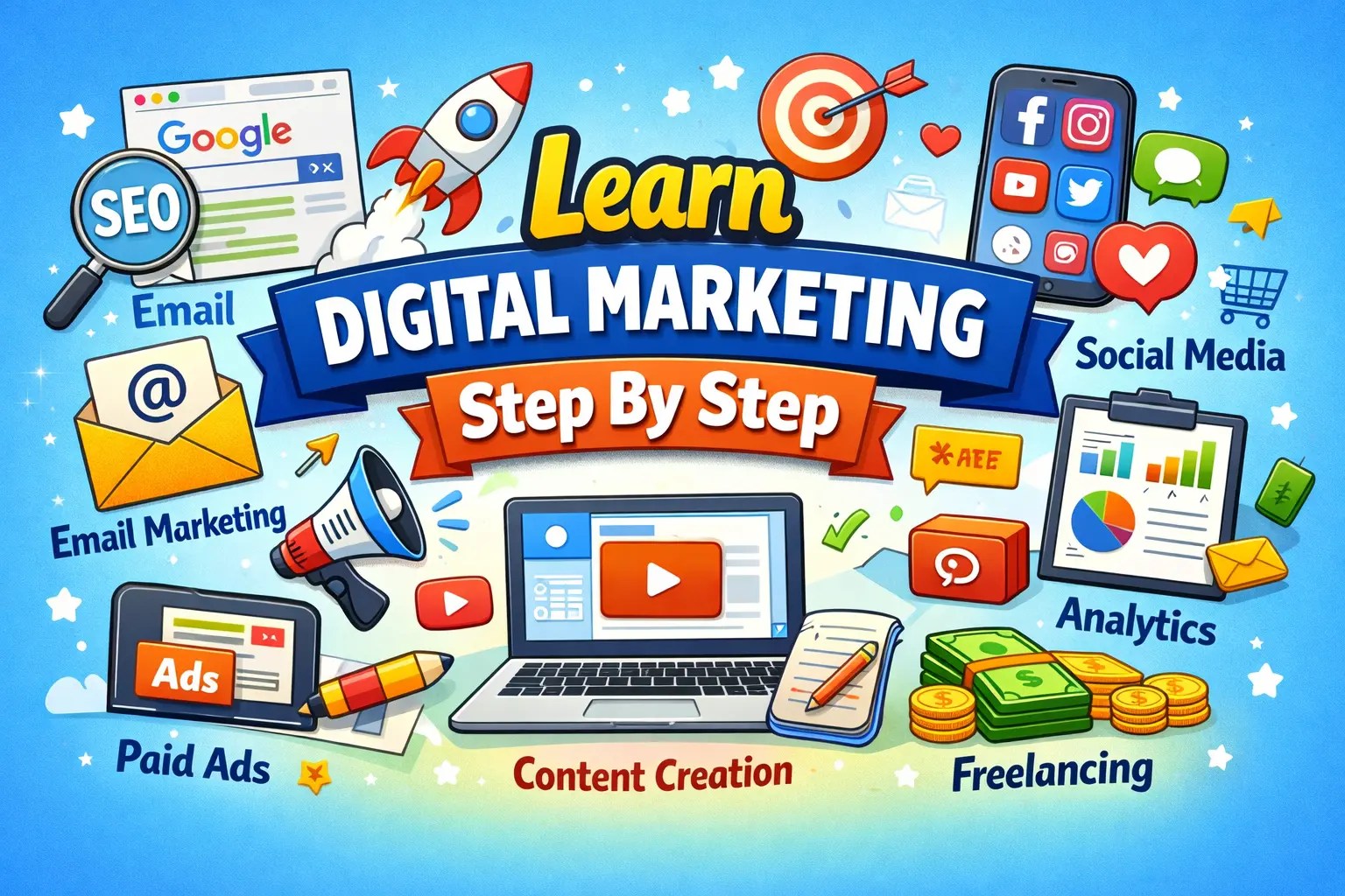 learn digital marketing