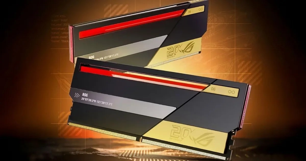 ASUS ROG’s first DDR5 memory kit looks fast, flashy, and absurdly expensive
