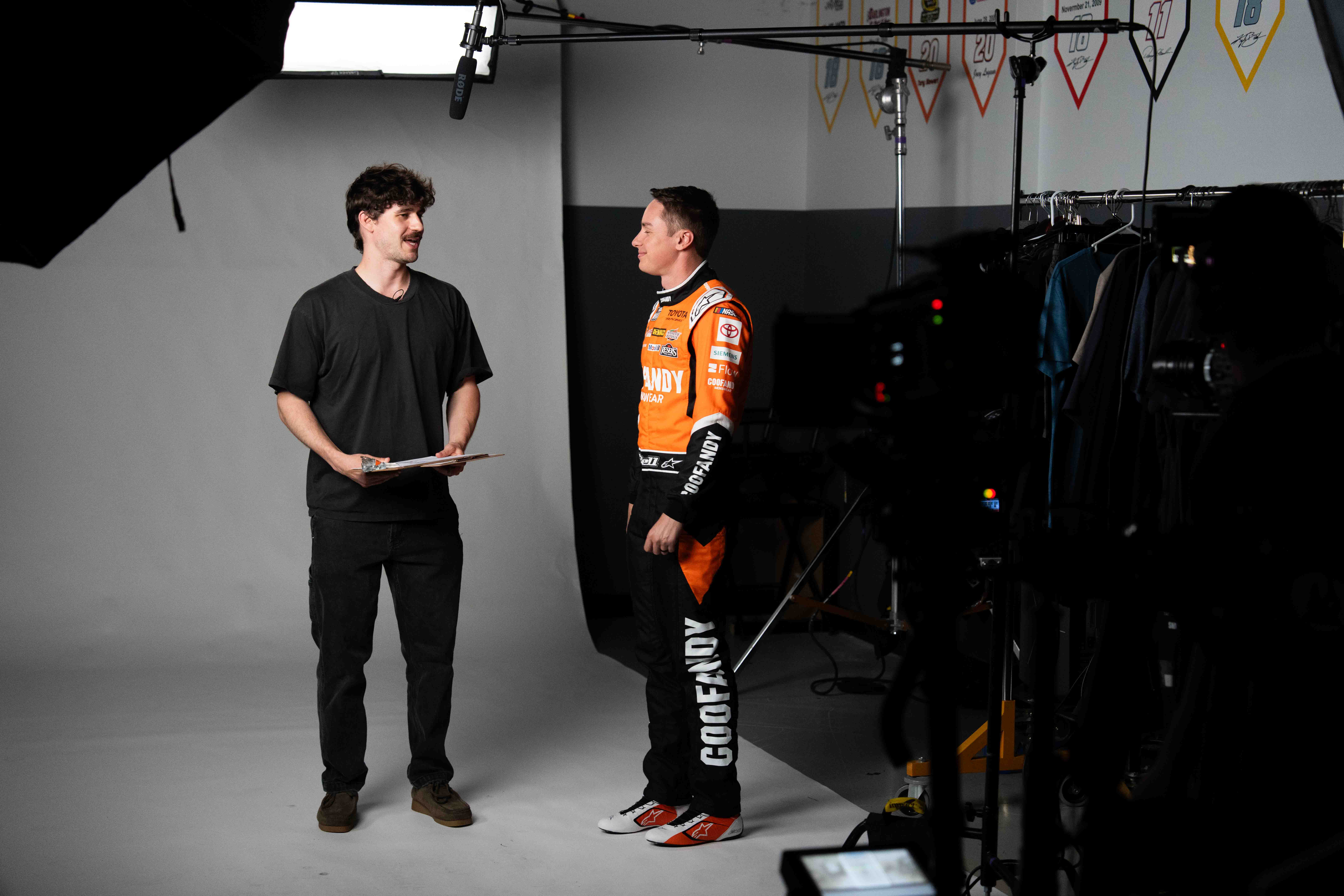 Digital Spark crew on set