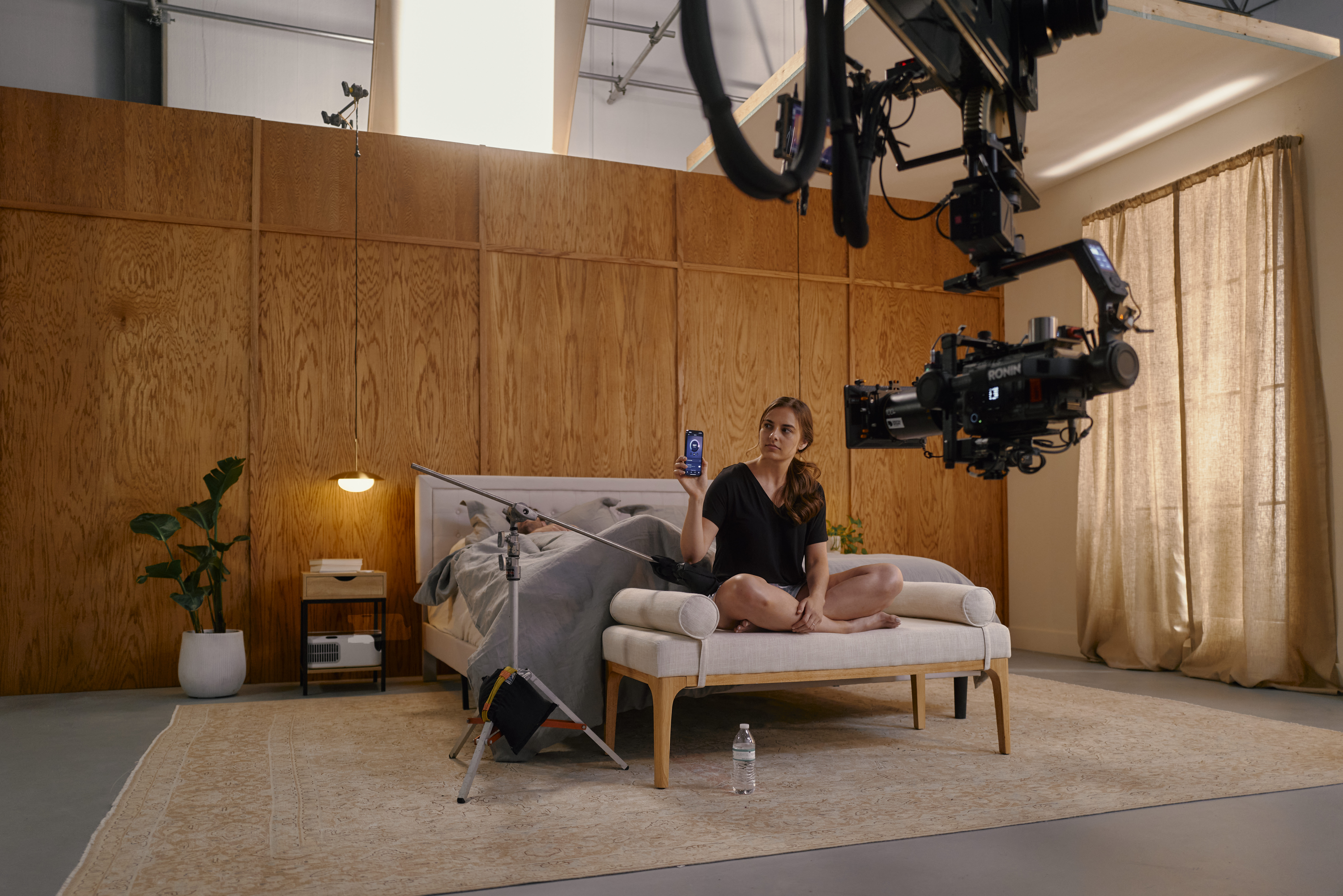 Digital Spark crew on set