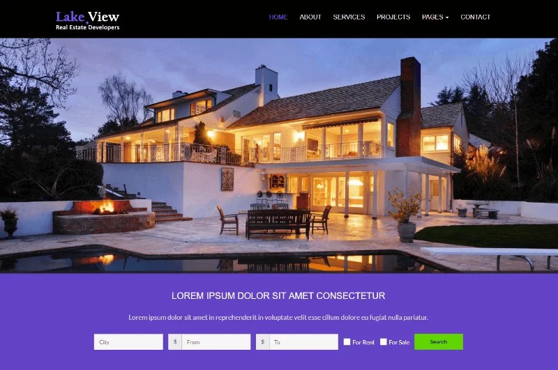 The gorgeous html5 website template you see above is ecoreal. 25 Best Free Real Estate Html Website Templates 2022