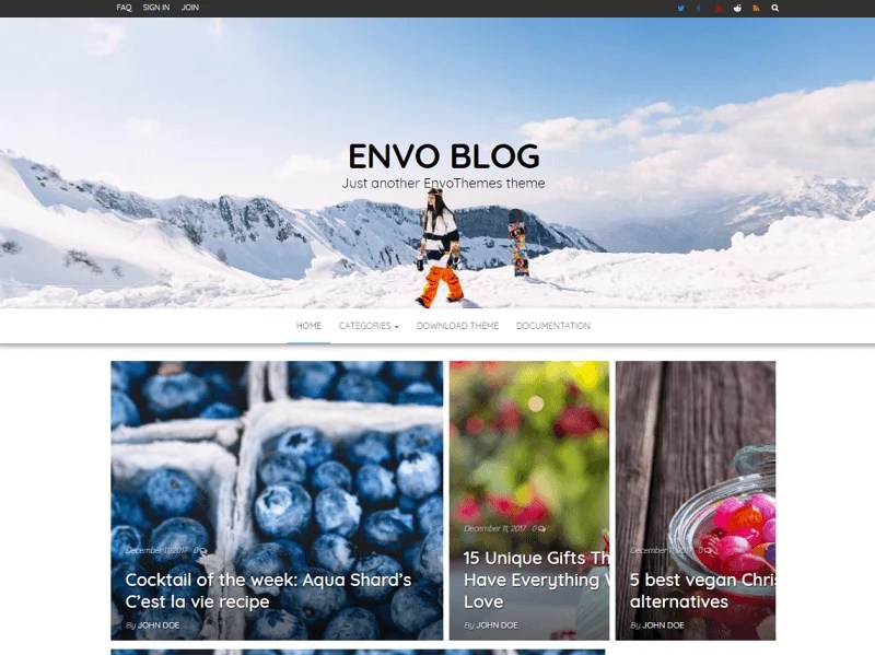 Check out our wordpress blog template selection for the very best in unique or custom, handmade pieces from our website templates shops. 21 Best Free Blog Wordpress Themes 2021 Digital Template Market