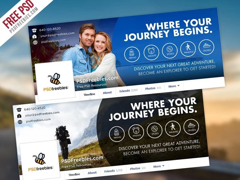 Tom's guide is supported by its audience. 11 Best Free Facebook Timeline Cover Psd Templates