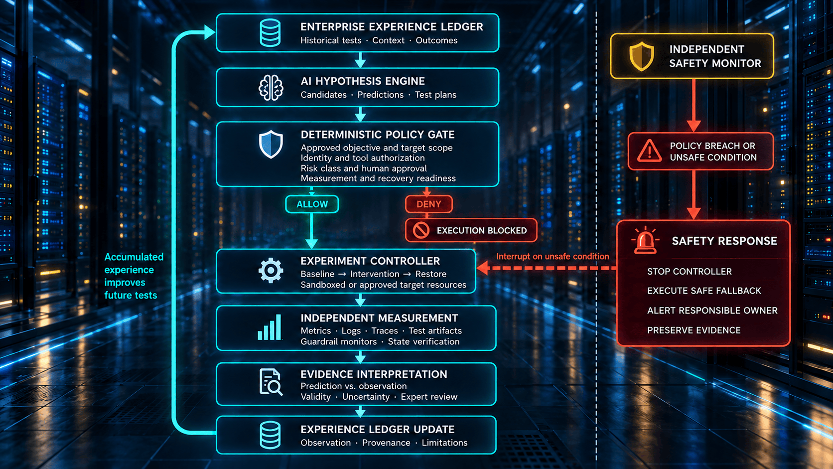From Hypothesis to Measurement: How AI Can Experiment Safely