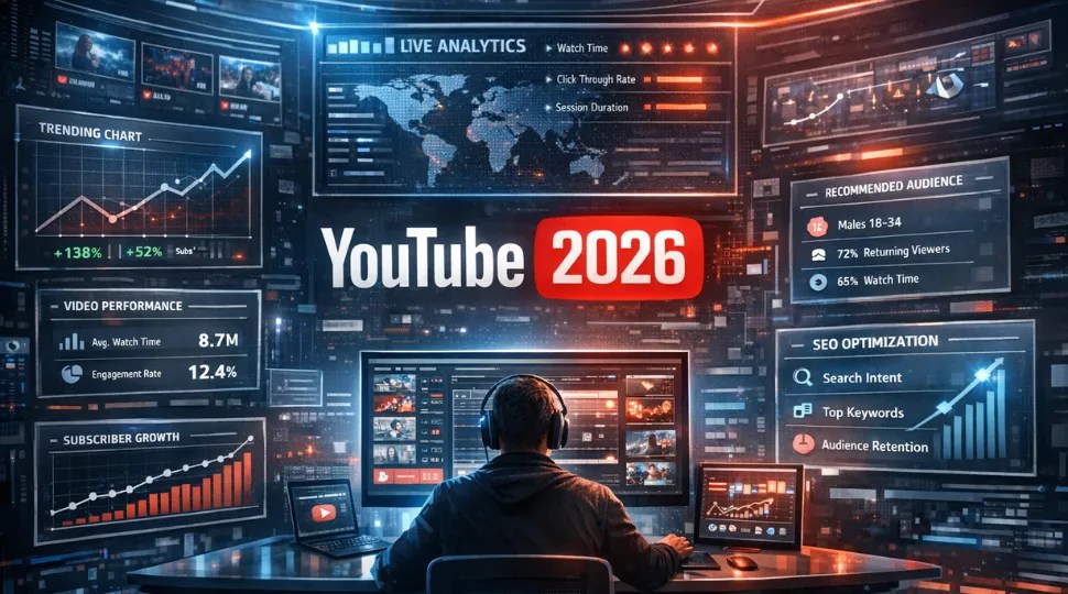 YouTube 2026 SEO Content Strategy Creator Growth Guide Youtube 2026 Content