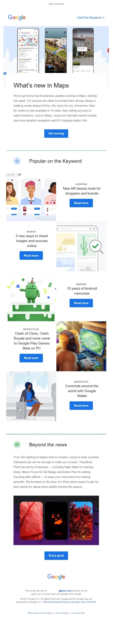 google - newsletter