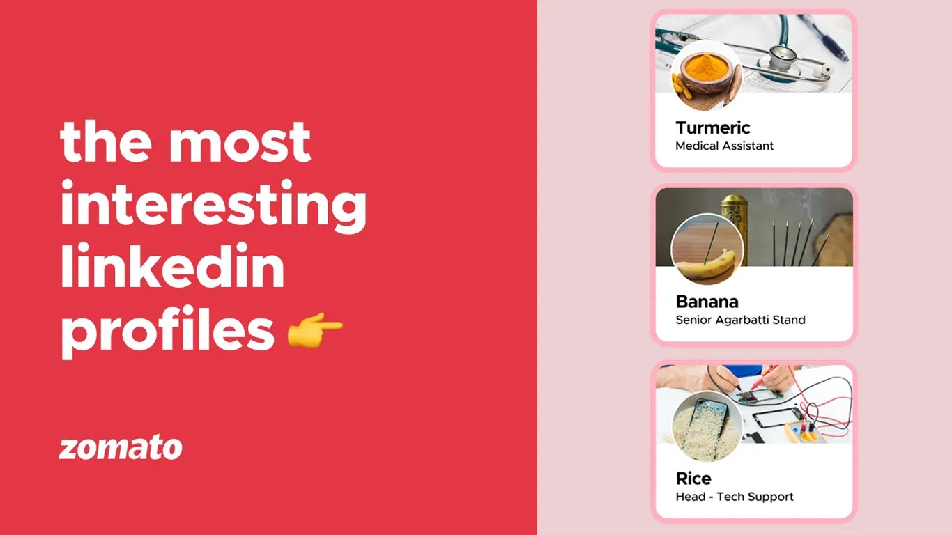 zomato interesting linkedin profiles