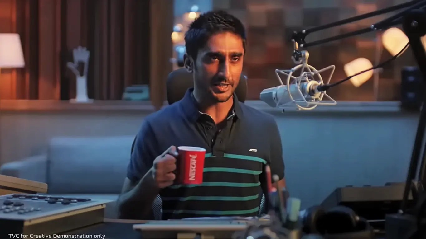stay started with nescafe ad