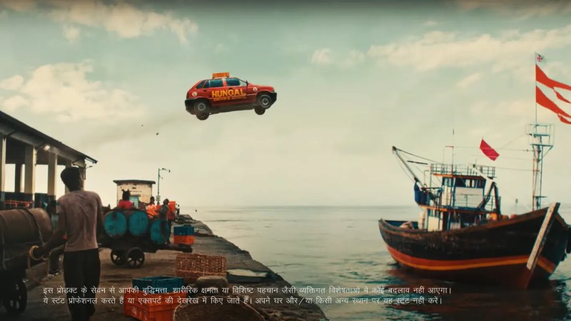 rohit shetty in snicker ad