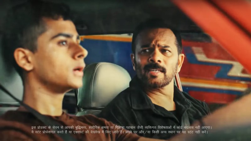 rohit shetty snicker ad