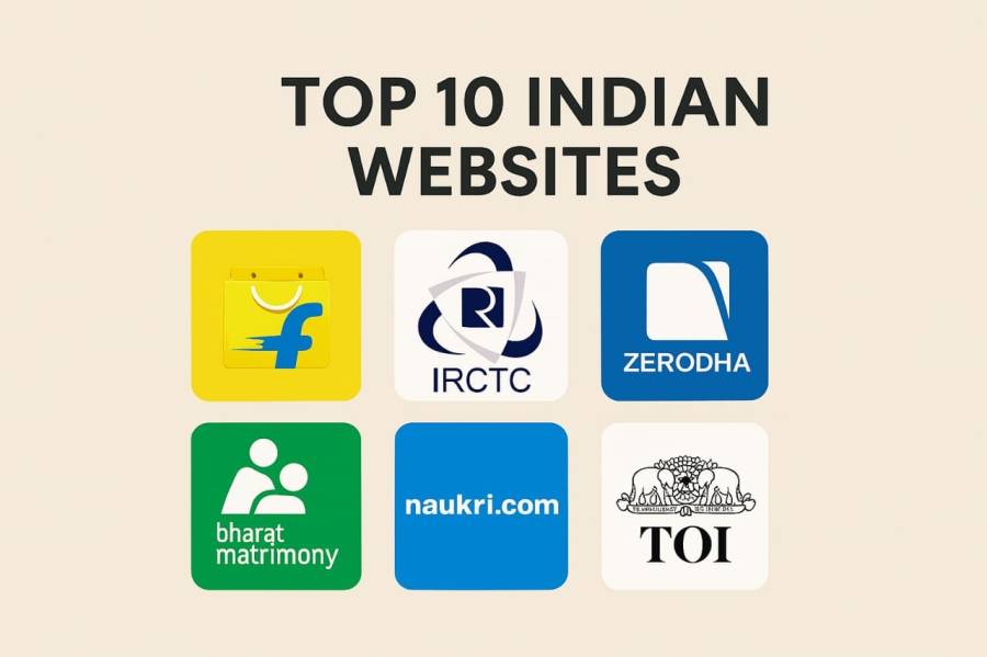 TOP 10 WEBSITE OF INDIA