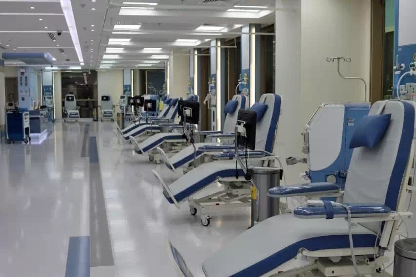 Digiterm Dialysis chairs at medical centre