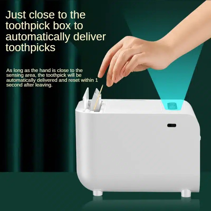 Convenience at Your Fingertips Automatic Toothpick Dispenser