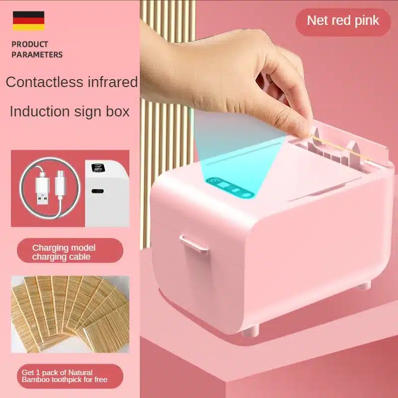 Convenience at Your Fingertips Automatic Toothpick Dispenser