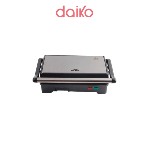 Daiko Grill Panini Inoxydable Ouverture À 90° Et 180° - Pn-2104dk