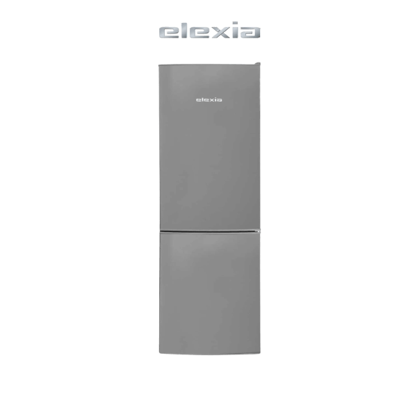 Elexia Réfrigérateur Combiné Argent 321l Cb37