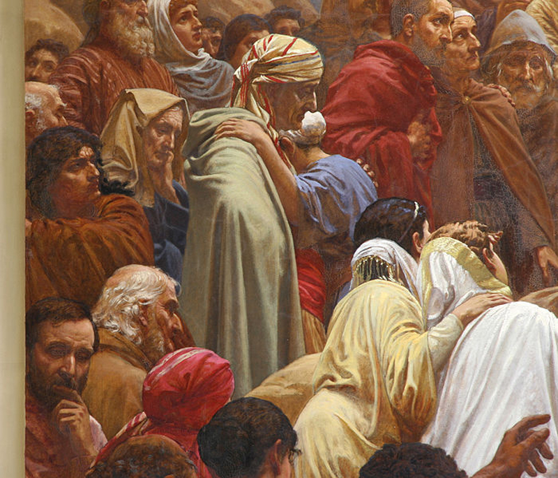 Title: Sermon on the Mount, detail
[Click for larger image view]