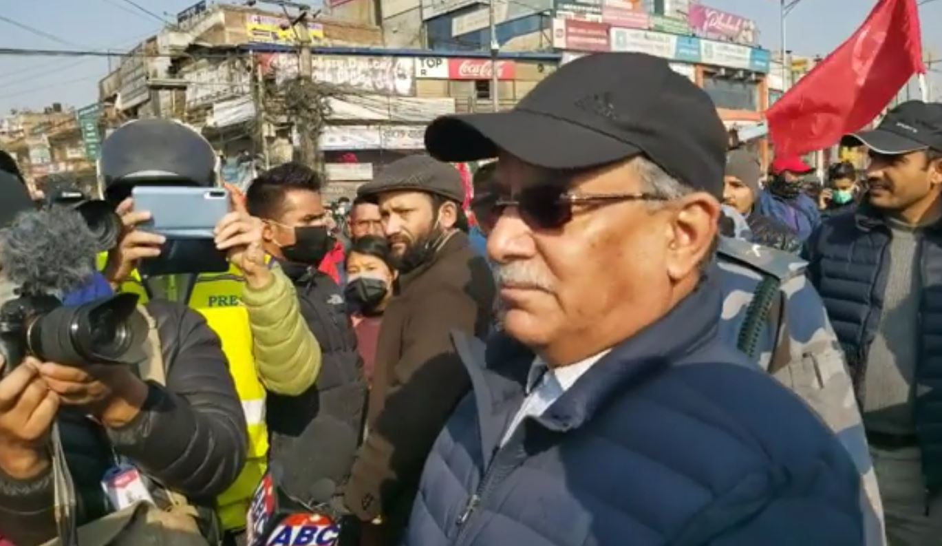 फागुन पहिलो साताबाट सशक्त आन्दोलन हुन्छ: अध्यक्ष प्रचण्ड