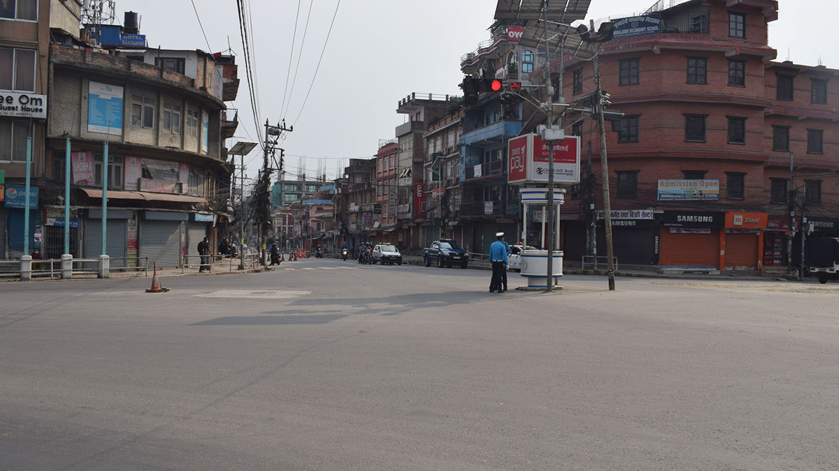 काठमाडौं ७ दिन निषेधाज्ञा थप, किराना पसल पनि खोल्न नपाइने