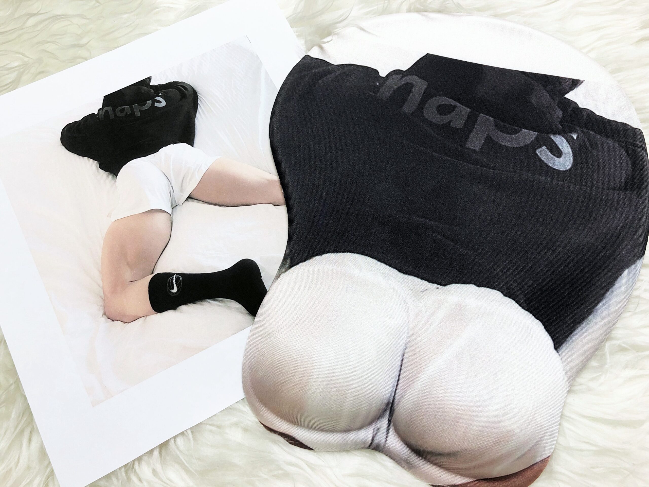 Wonho 3D Butt Hoodie Realistic Mouse Pad - Diipoo