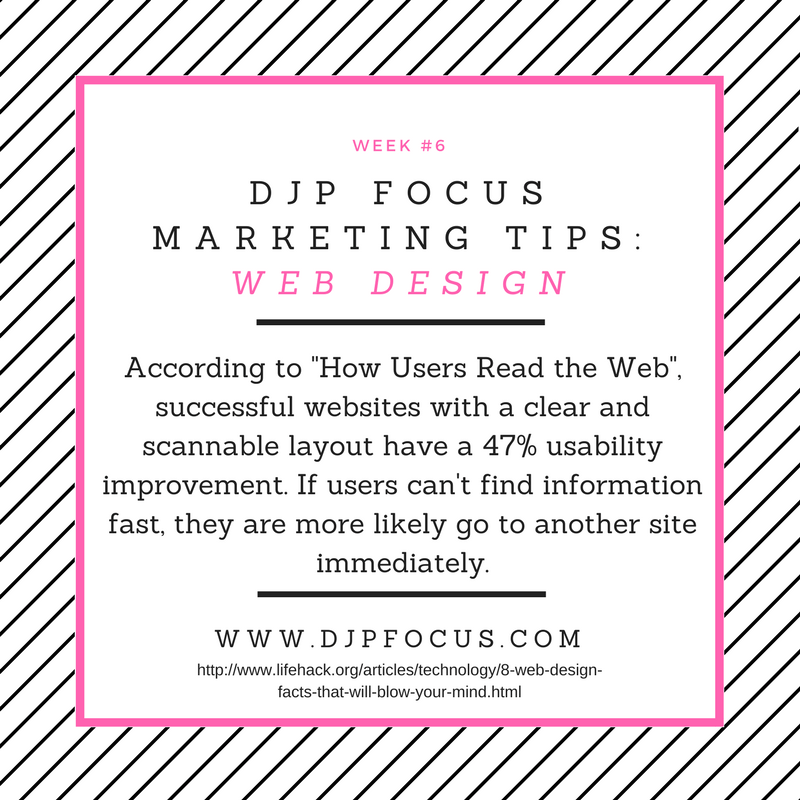 Week 6 - web design 47%