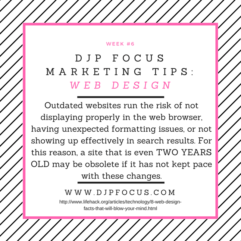 Week 6 - Web Design two years