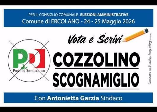 Ercolano, sospensioni nel Pd dopo la festa con pregiudicato per droga: sindaca avvia Pool per la legalità.