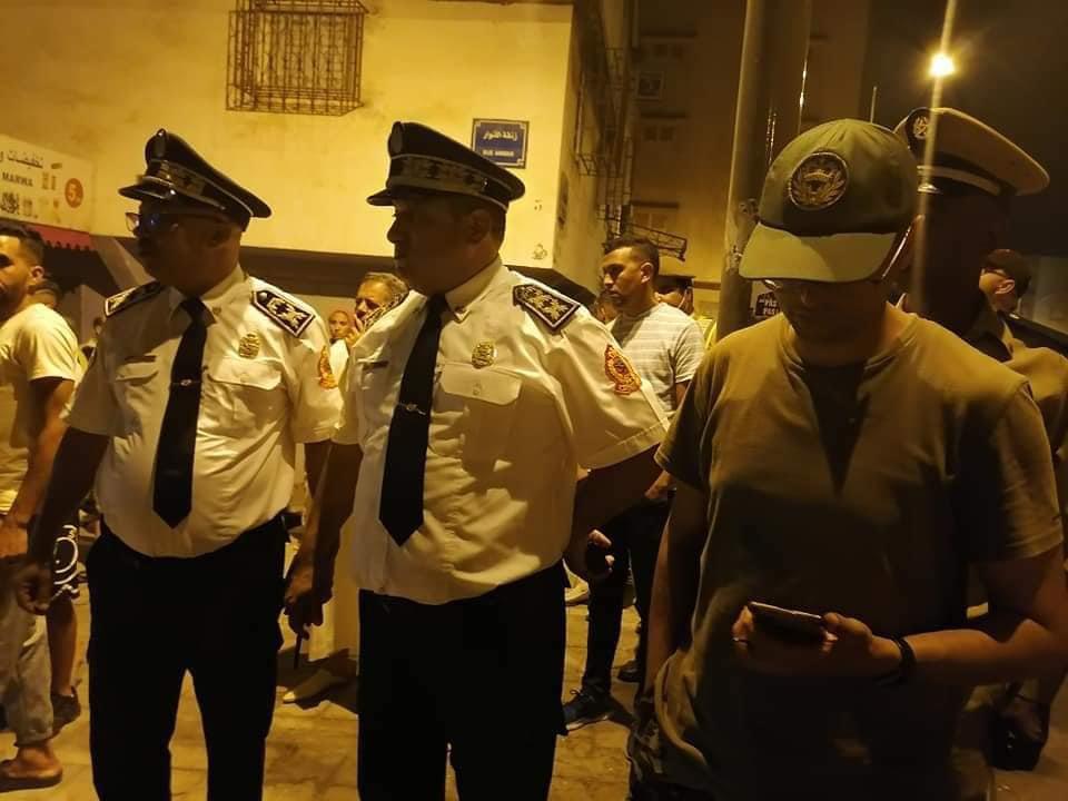 التدخلات الأمنية ليلة عاشوراء 