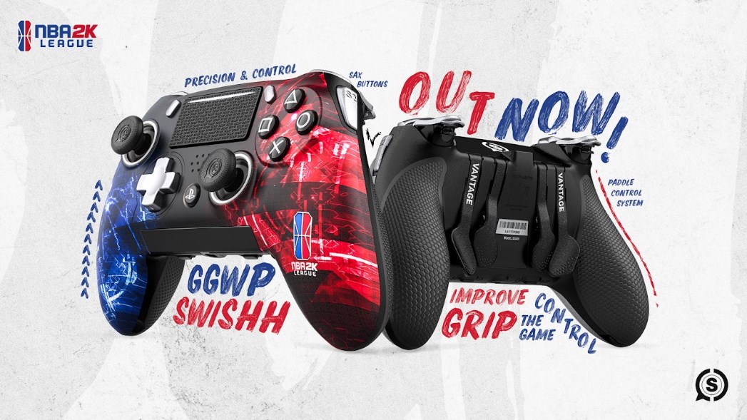 Scuf Gaming Releases Custom NBA 2K League PlayStation 4 Controller