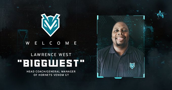 Hornets Venom GT Names Lawrence “BiggWest” West Head Coach and General Manager