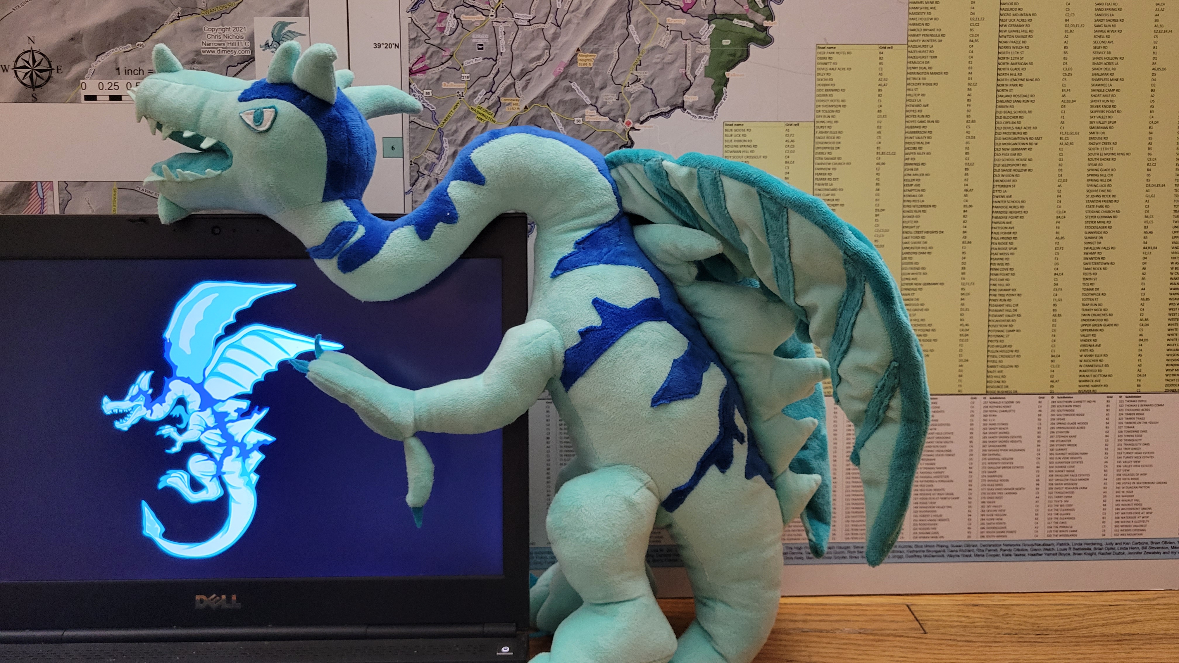 Deekie – The Deep Creek Lake Dragon – Dimesy's Domain