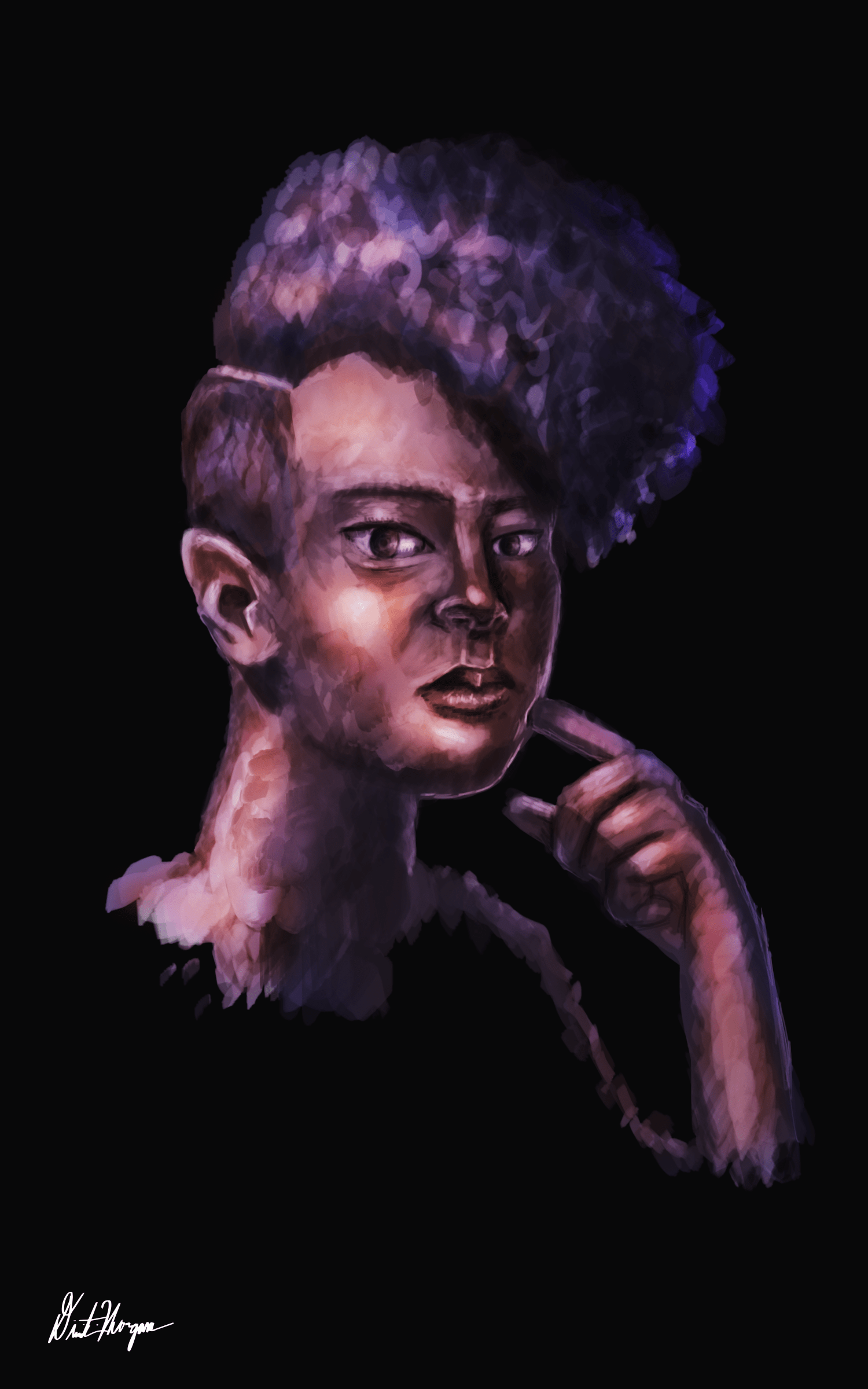 Self Portrait(2018) Medium: Photoshop CC