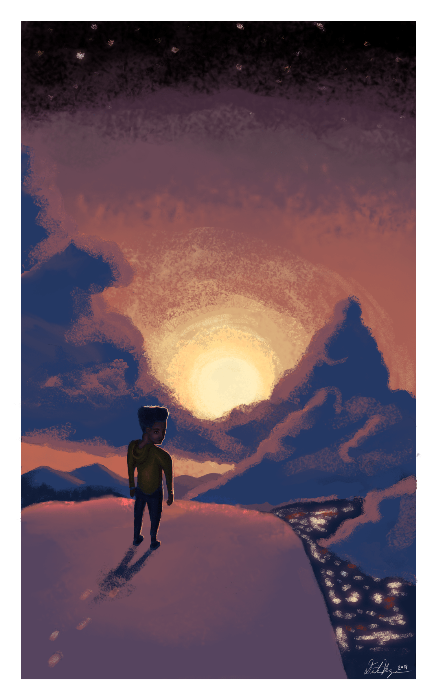 Winter Warmth (2019) Medium: Photoshop CC