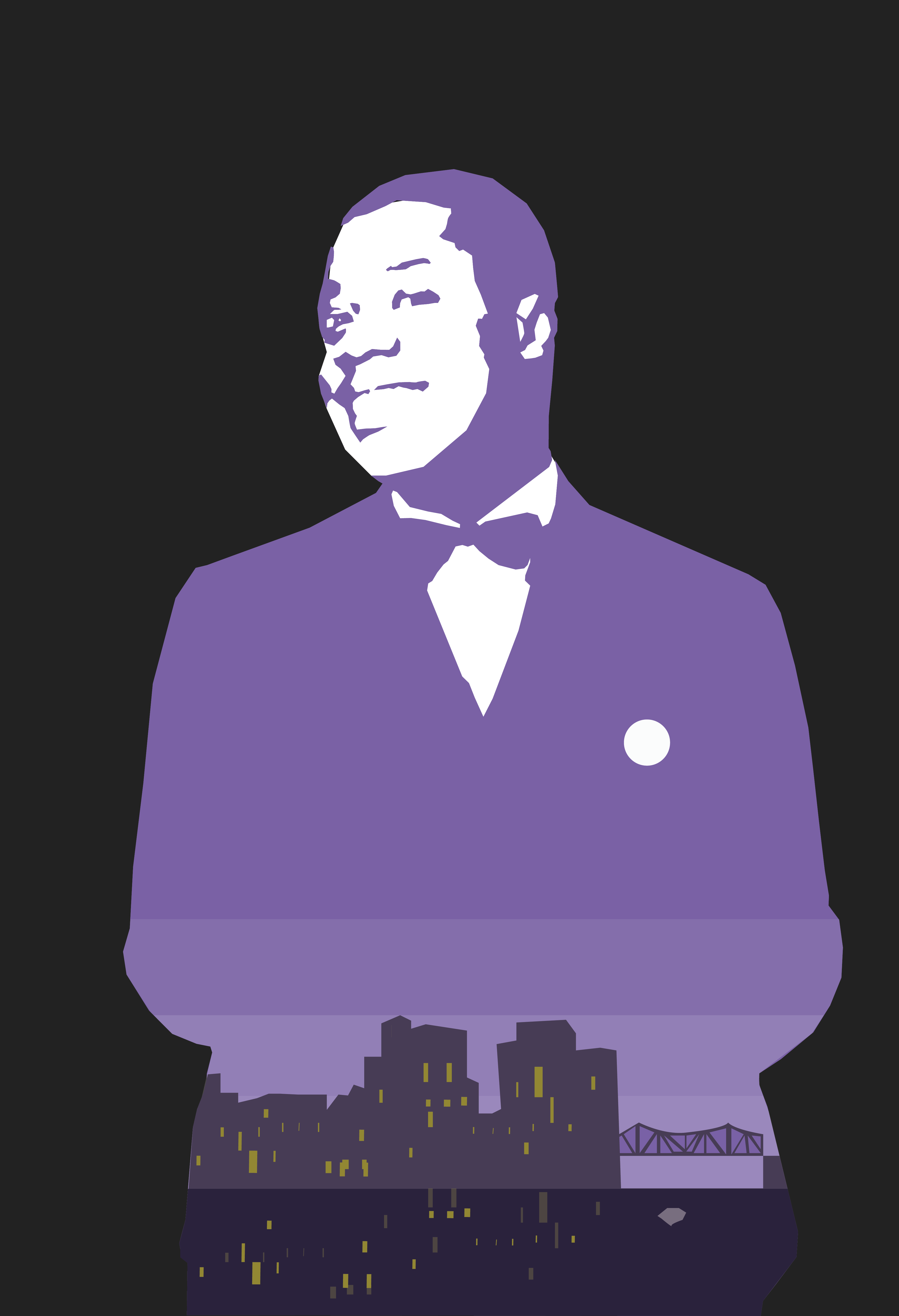 Louis (2017) Medium: Photoshop CC/ Illustrator CC