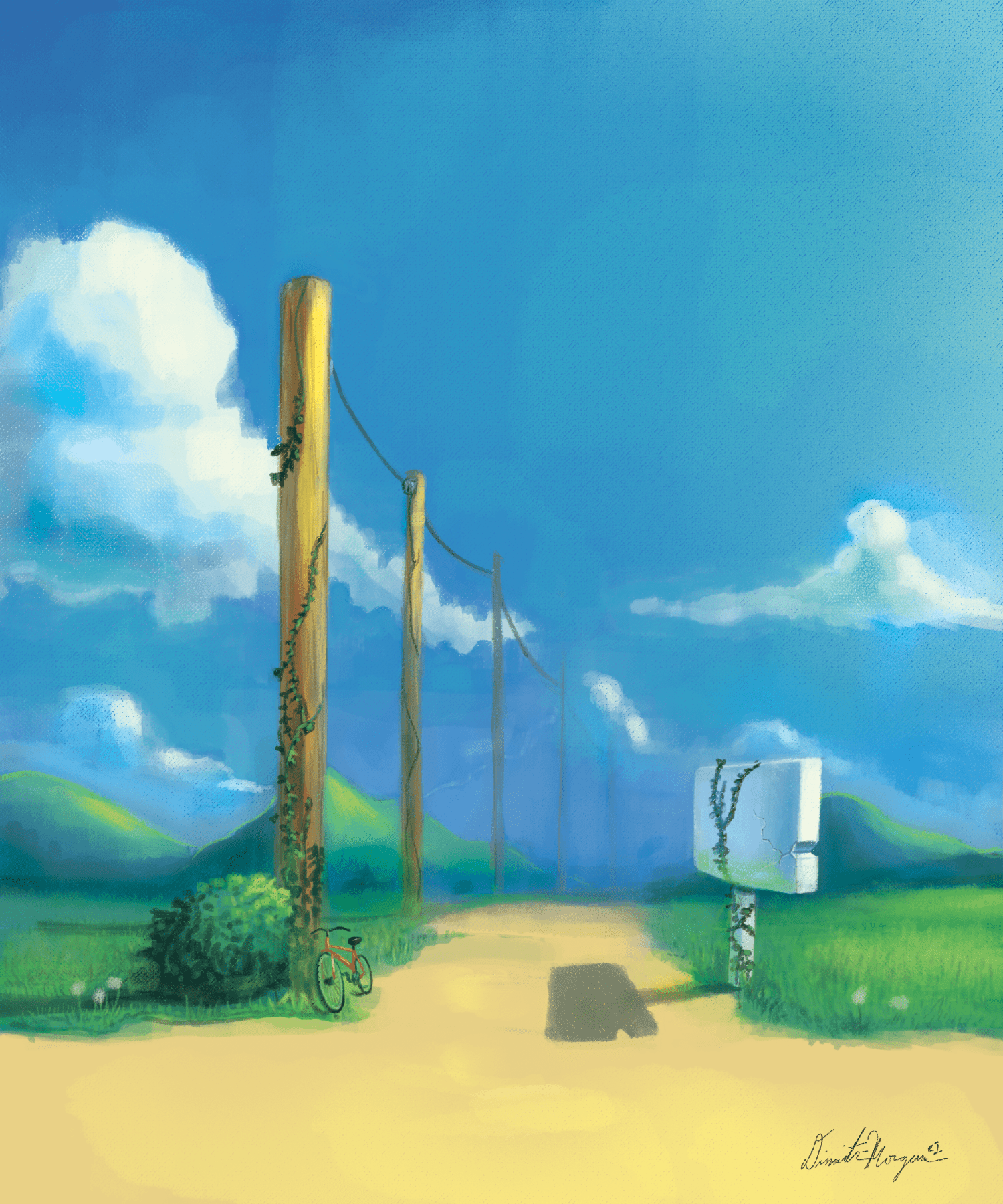 Nowhere (2021) Medium: Photoshop CC