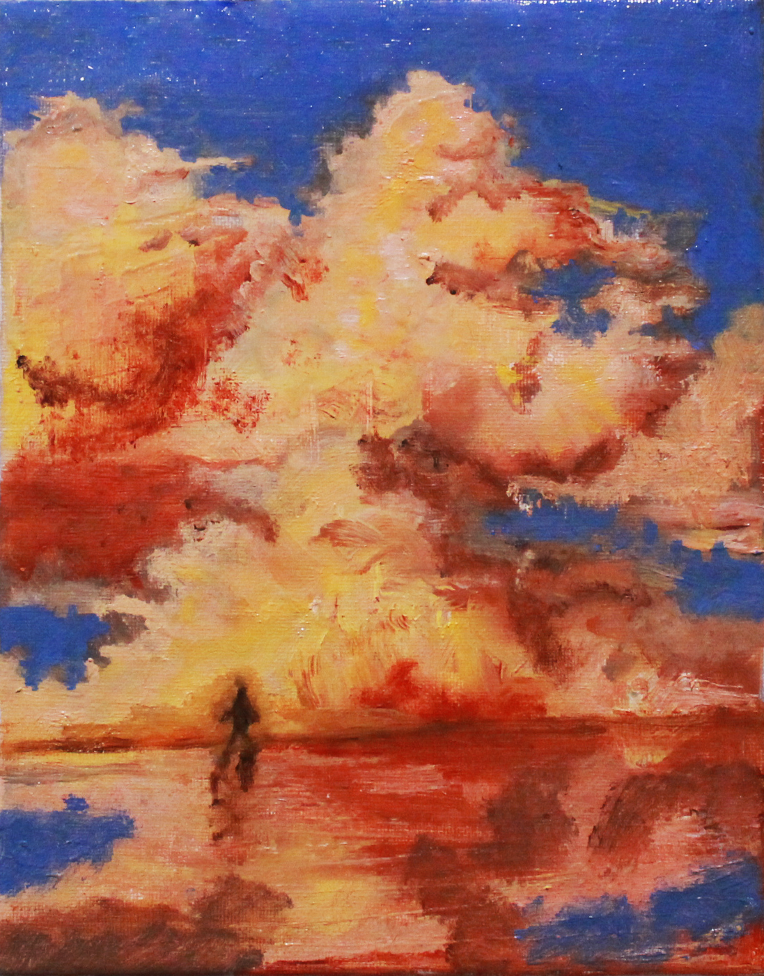 'Clarity' (2022) 7x9 in ( 17.78 x 22.86 cm) Oil on canvas.