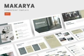 Product image of Makarya – Business PowerPoint Template