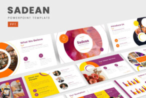Product image of Sadean – Digital Marketing PowerPoint Template