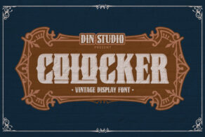 Product image of Colocker – Modern Vintage Font