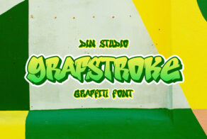 Product image of Grafstroke – Wildstyle Graffiti Display Font