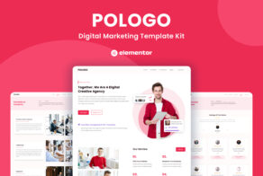 Product image of Pologo – Digital Marketing Elementor Template Kit