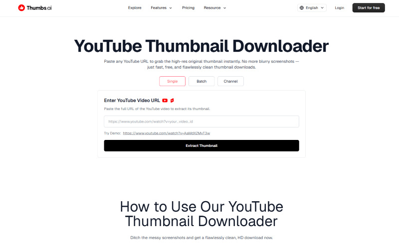visual research for YouTube thumbnail