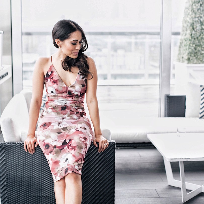 Inside the rooftop lounge at the Thompson Toronto
