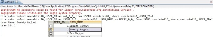 HQL Where Clause Example