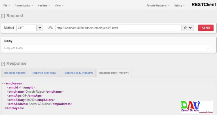 How to write RESTful web services using spring mvc