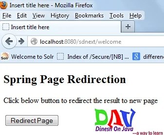 redirectpage