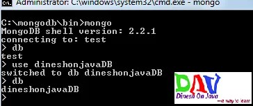 Create collection in MongoDB