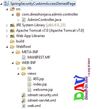 Customize http 403 access denied page