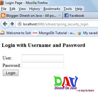 Spring Security Example