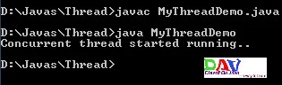 Creating a threads in Java